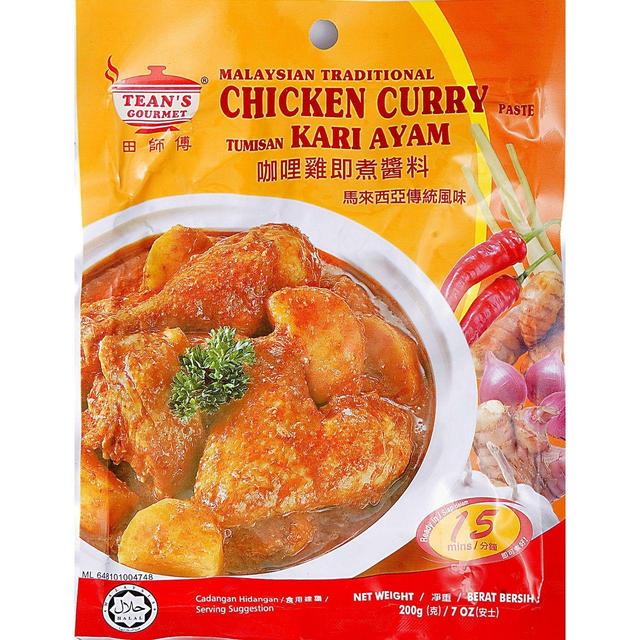 田师傅【咖喱鸡即煮酱料】马来西亚进口 200g